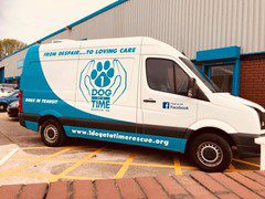 1 Dog Transport van | 1 Dog At a Time Rescue UK | Dedicated To Rescuing and Rehoming Romanian Street Dogs